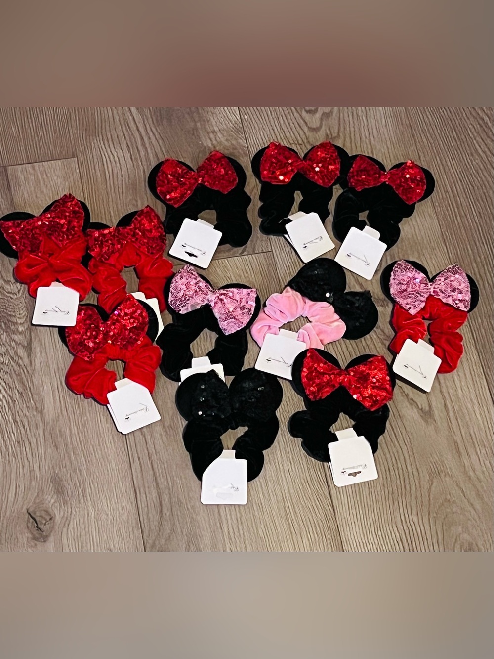 Bundle of 11 Minnie Scrunchies
